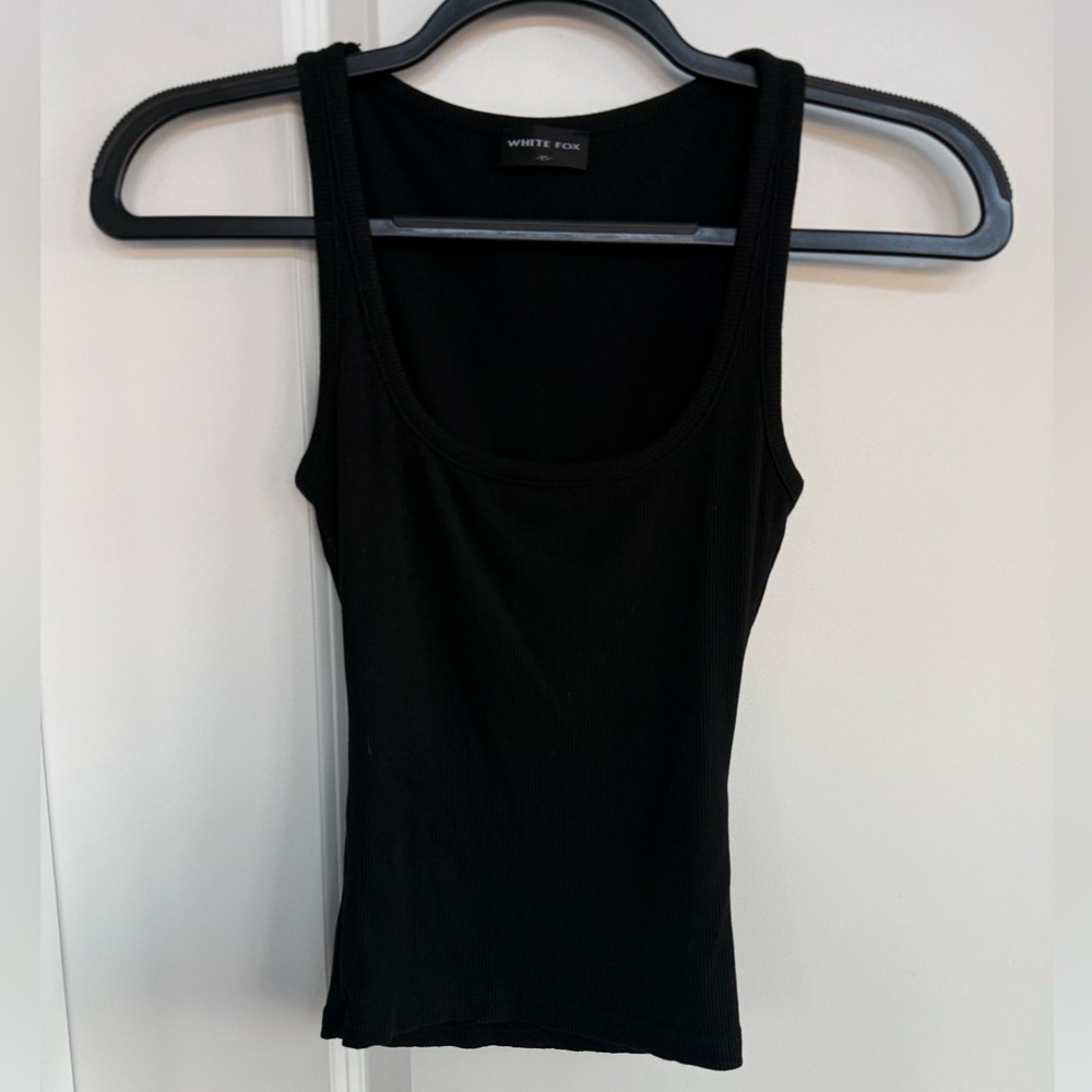 Whitefox Black Tank Top - Picture 1 of 4